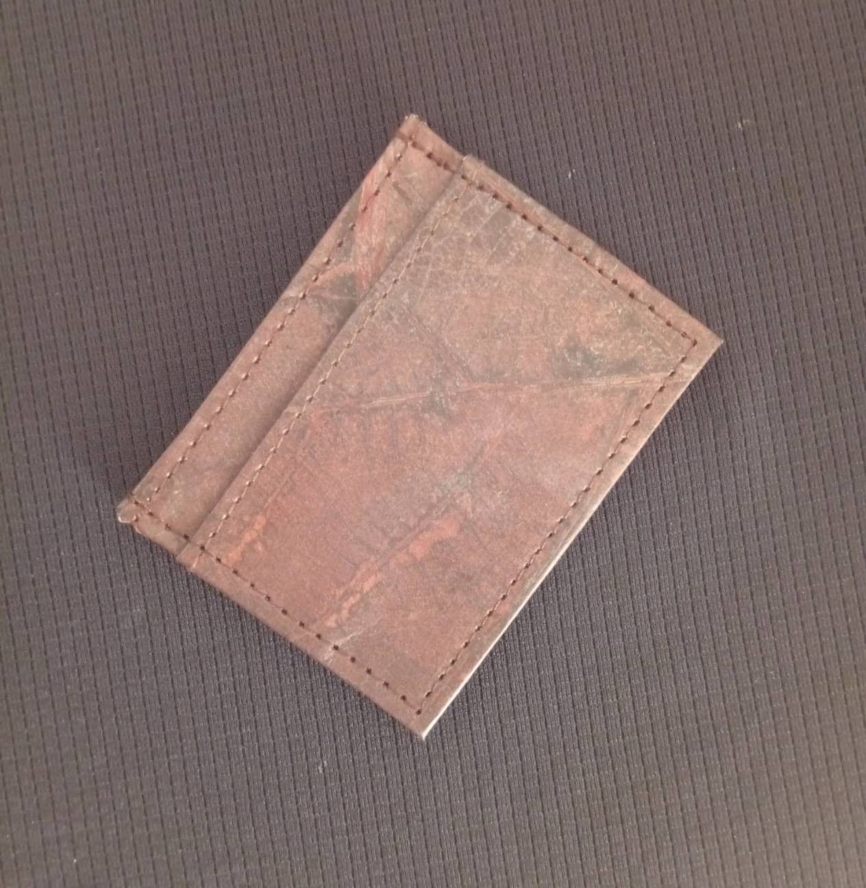 Other ECO SMART SLIM WALLET BROWN VEGAN LEAF LEATHER CARD HOLDER Size ONE SIZE - 8 Thumbnail