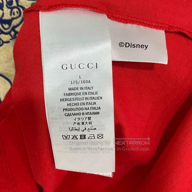 Gucci Gucci Three Pig Brothers Red and Green Colour-matched Shor Size US L / EU 52-54 / 3 - 4 Thumbnail