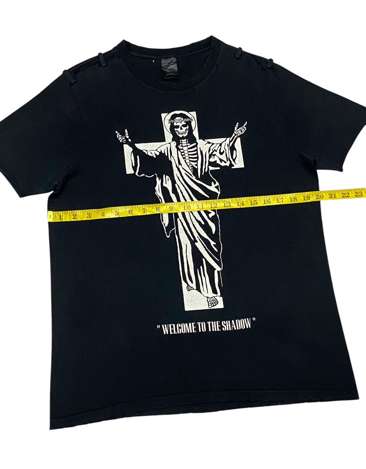 Number Nine S/S 06 Welcome To The Shadow Distressed Shirt