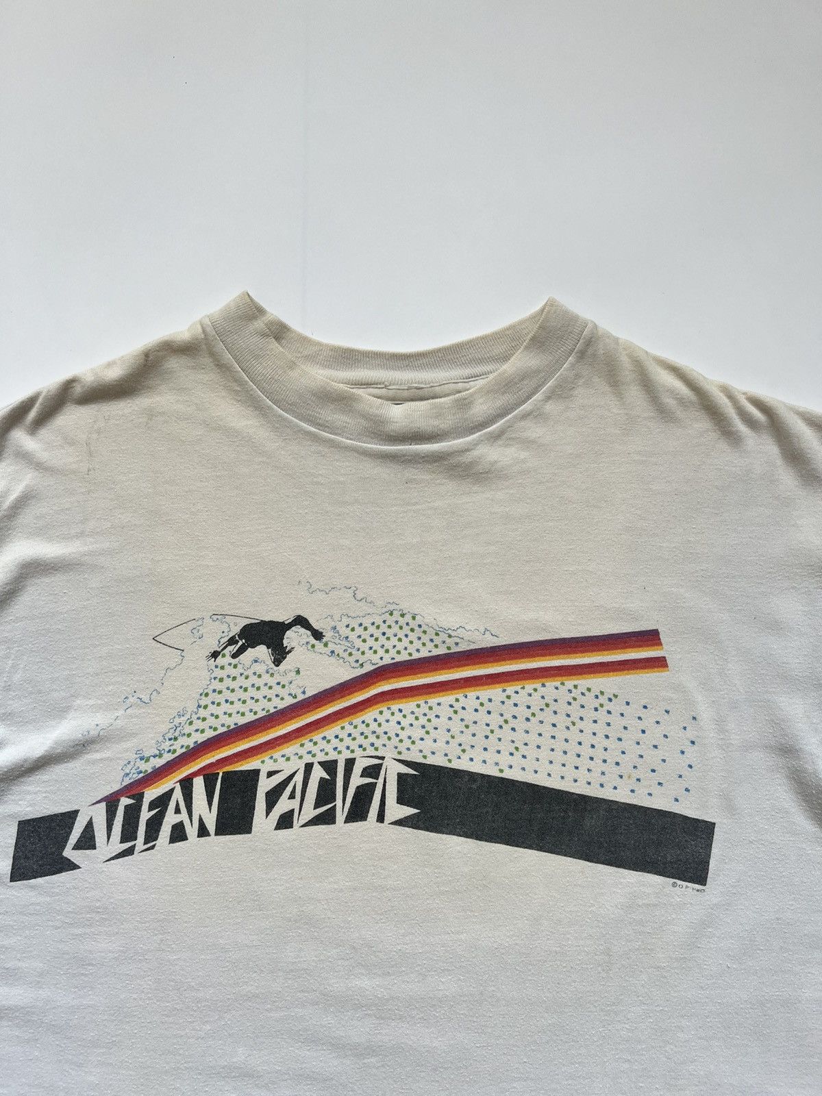 Ocean Pacific × Vintage 1980s Ocean Pacific Surf Vintage Tees Size US M / EU 48-50 / 2 - 4 Thumbnail