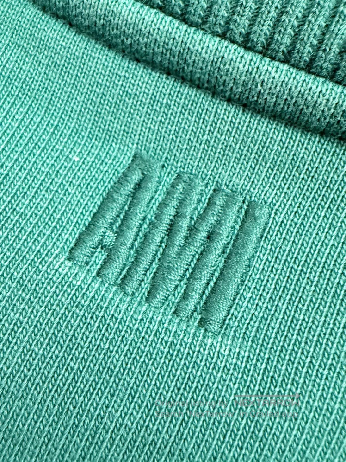 AMI Ami Mint Green Oversized Sweatshirt. Size M / US 6-8 / IT 42-44 - 8 Thumbnail