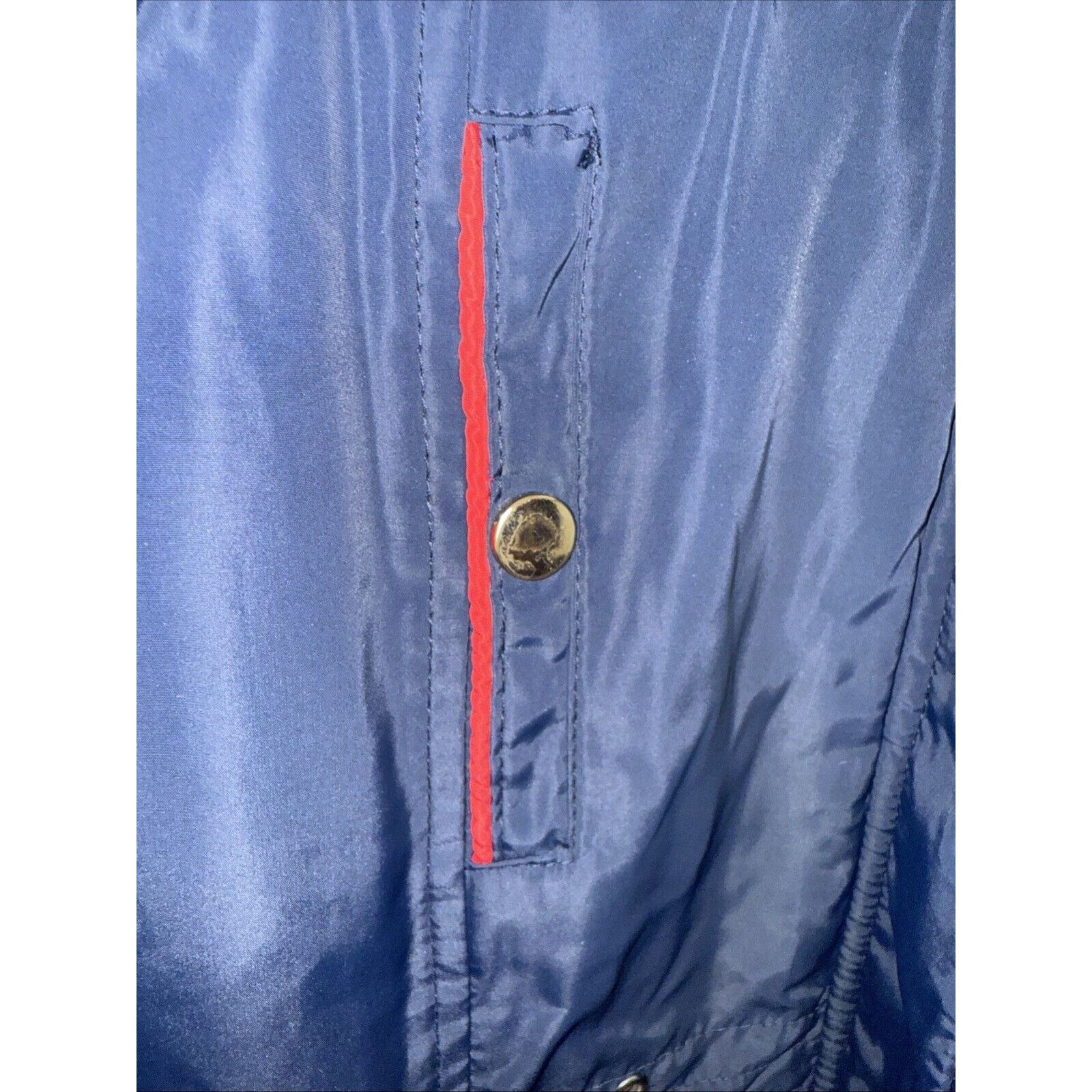 & Other Stories Idol Navy Blanket Lined Parka Jacket Coat Womens Medium Blue Size M / US 6-8 / IT 42-44 - 4 Thumbnail