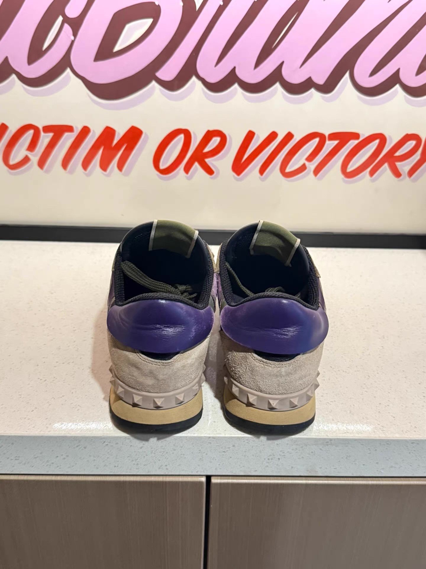 Valentino Valentino Camouflage Sneakers Ｑ20 Size US 5 / EU 37 - 2 Thumbnail