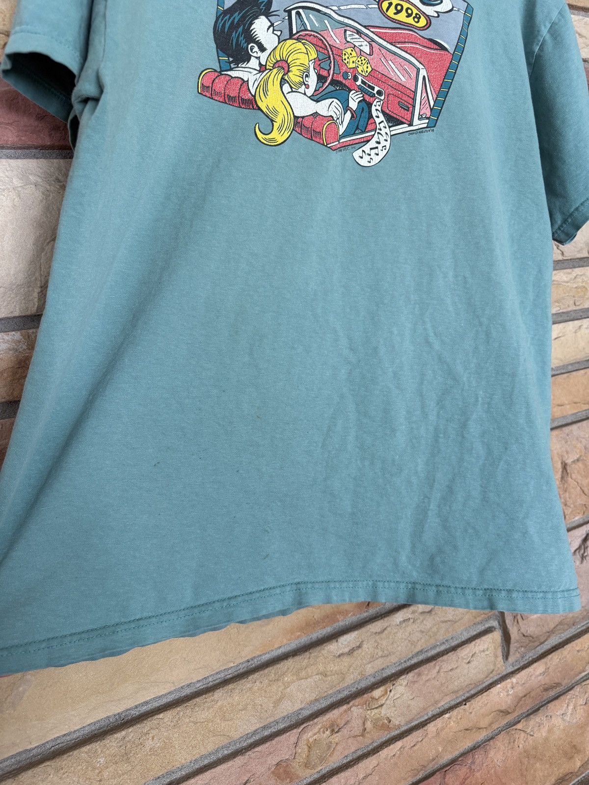 Vintage Vintage 90s Woodward Dream Cruise Faded Graphic Tee Size US XL / EU 56 / 4 - 4 Thumbnail