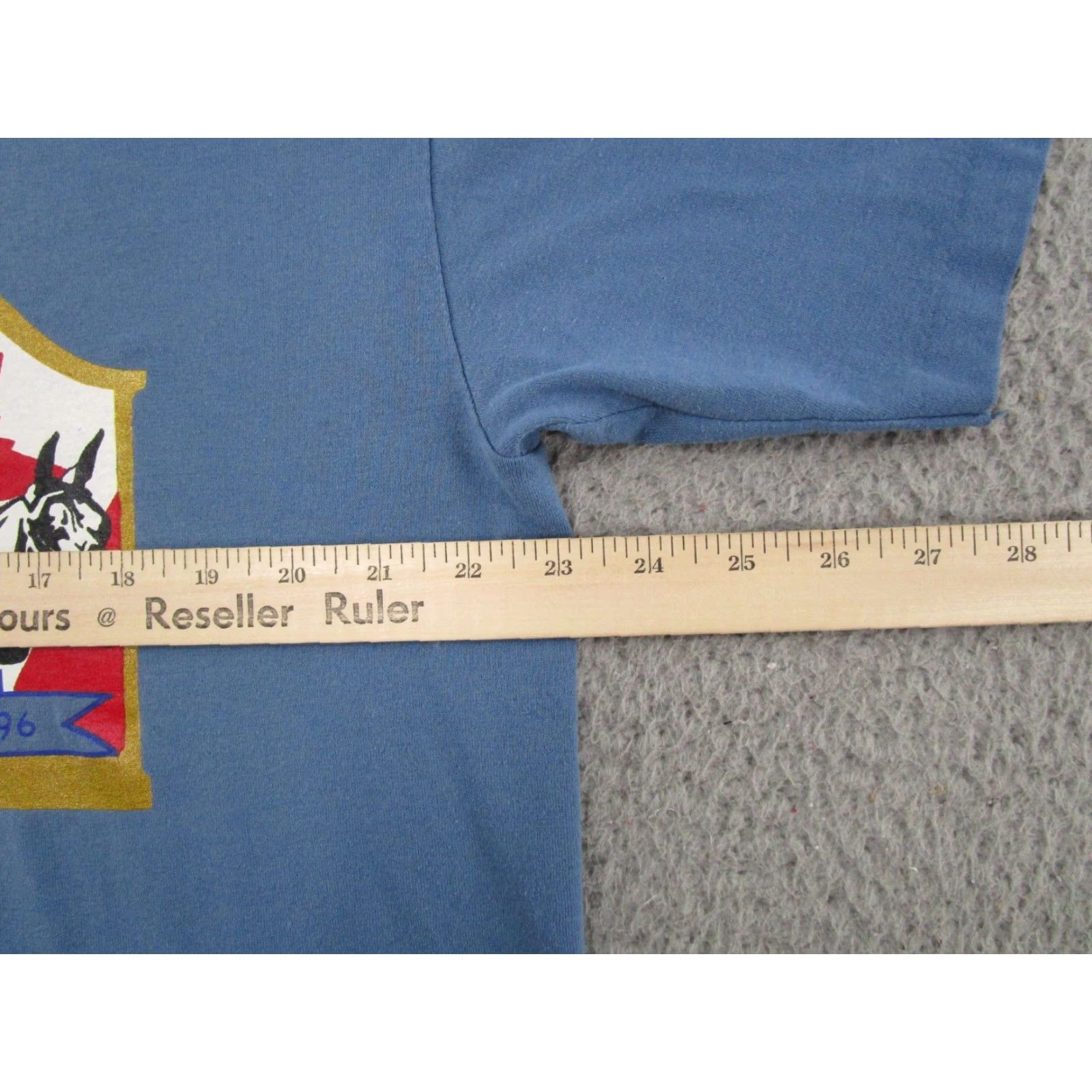 Vintage VINTAGE Idaho State ISU Draft Horse International Single Stitch Shirt XL Blue 90s Mens T-Shirt 1990s Vintage 90s Decade Theme Shirts Shirt Size US XL / EU 56 / 4 - 6 Thumbnail