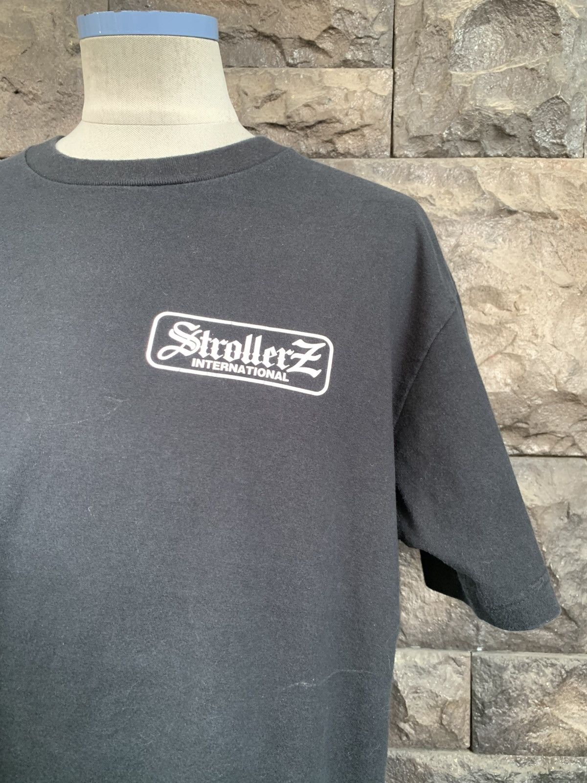 Vintage Vintage 90s Strollerz Los Angeles Modern Streetwear T shirt Size US L / EU 52-54 / 3 - 6 Thumbnail