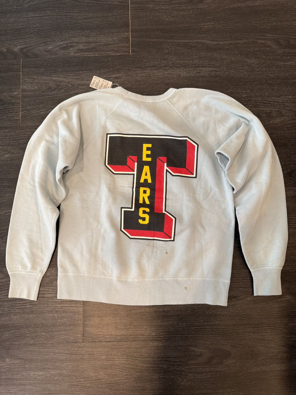 DENIM TEARS × Saint Michael Saint Michael x Denim Tears Logo Sweatshirt - Size L - New Size US L / EU 52-54 / 3 - 5 Thumbnail