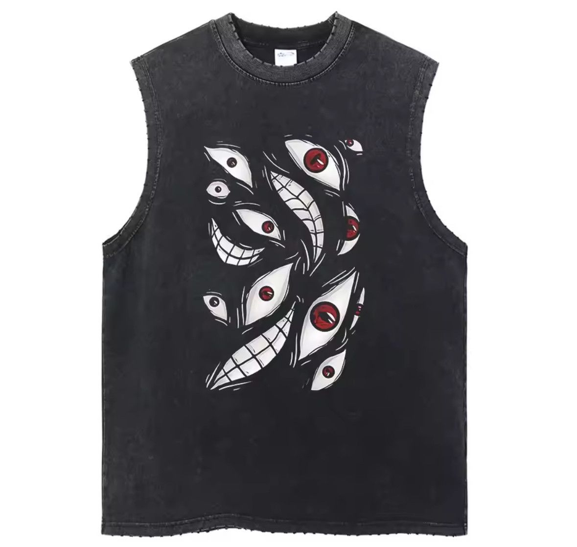 Japanese Brand Vintage Retro Sleeveless Vest Men Washed Tank Top Size US XXL / EU 58 / 5 - 1 Thumbnail