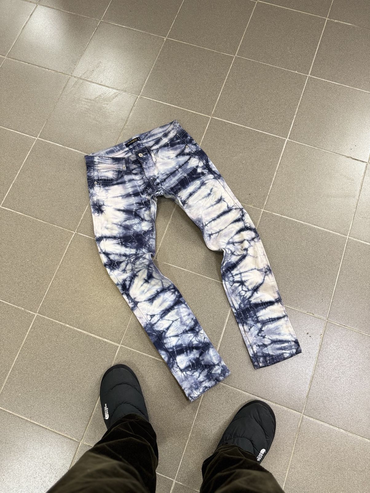 Levi's Custom bleached Levi’s 505 jeans Custom y2k streetwear Size 28" / US 6 / IT 42 - 1 Thumbnail