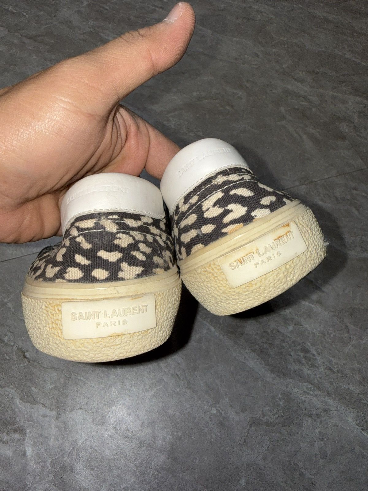 Saint Laurent Paris Saint Laurent Baby Cat Slip ons Size US 11 / EU 44 - 2 Thumbnail