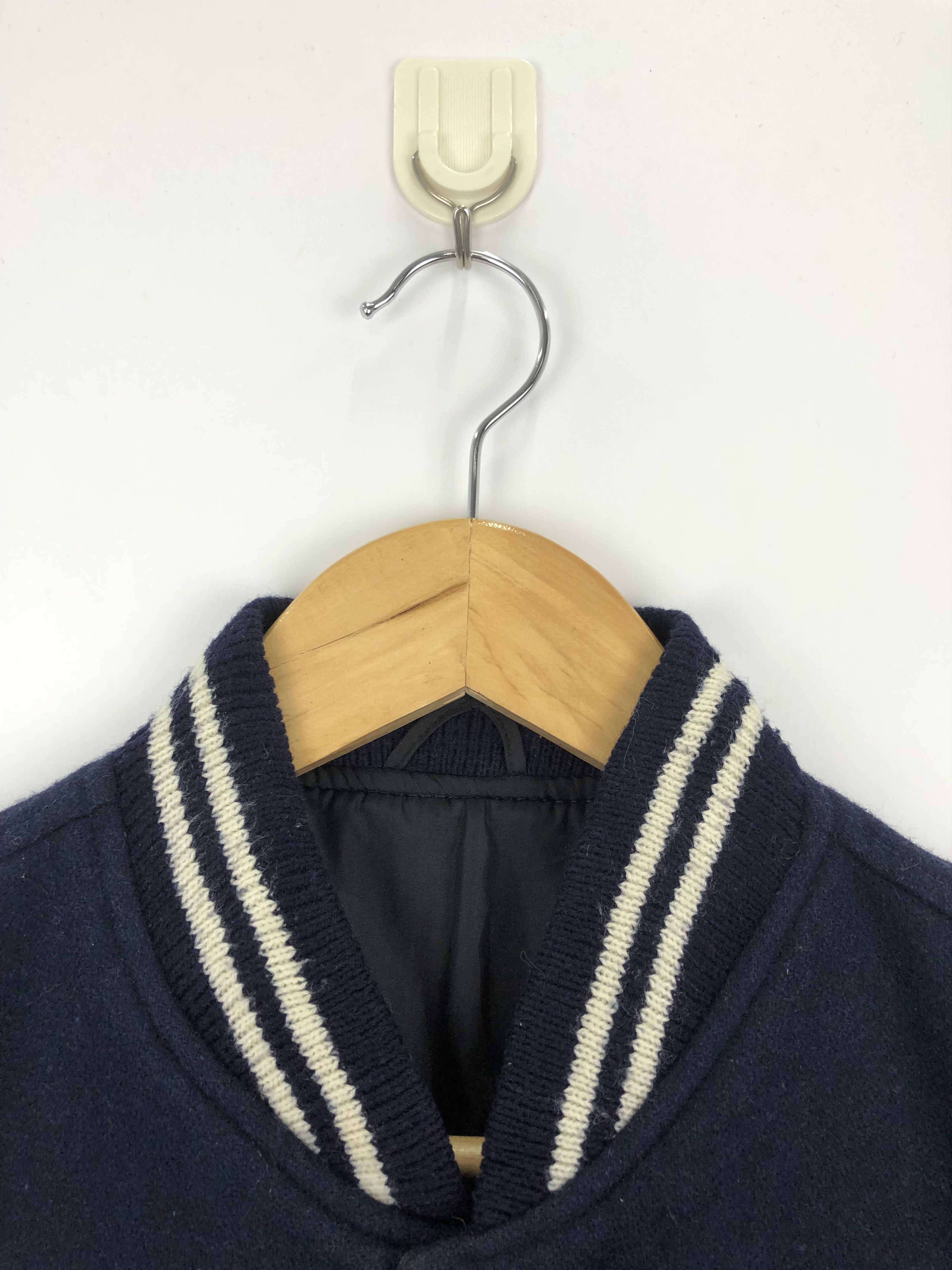 Vintage 90s Japanese Brand Wool Varsity Jacket V0427