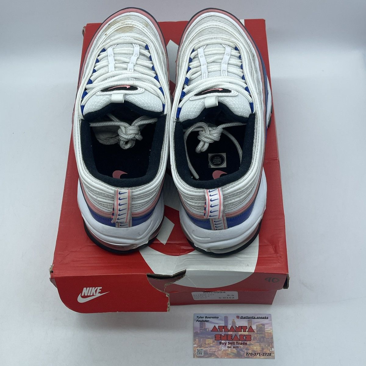 Nike Air max 97 ultramarine Size US 9.5 / EU 42-43 - 6 Thumbnail