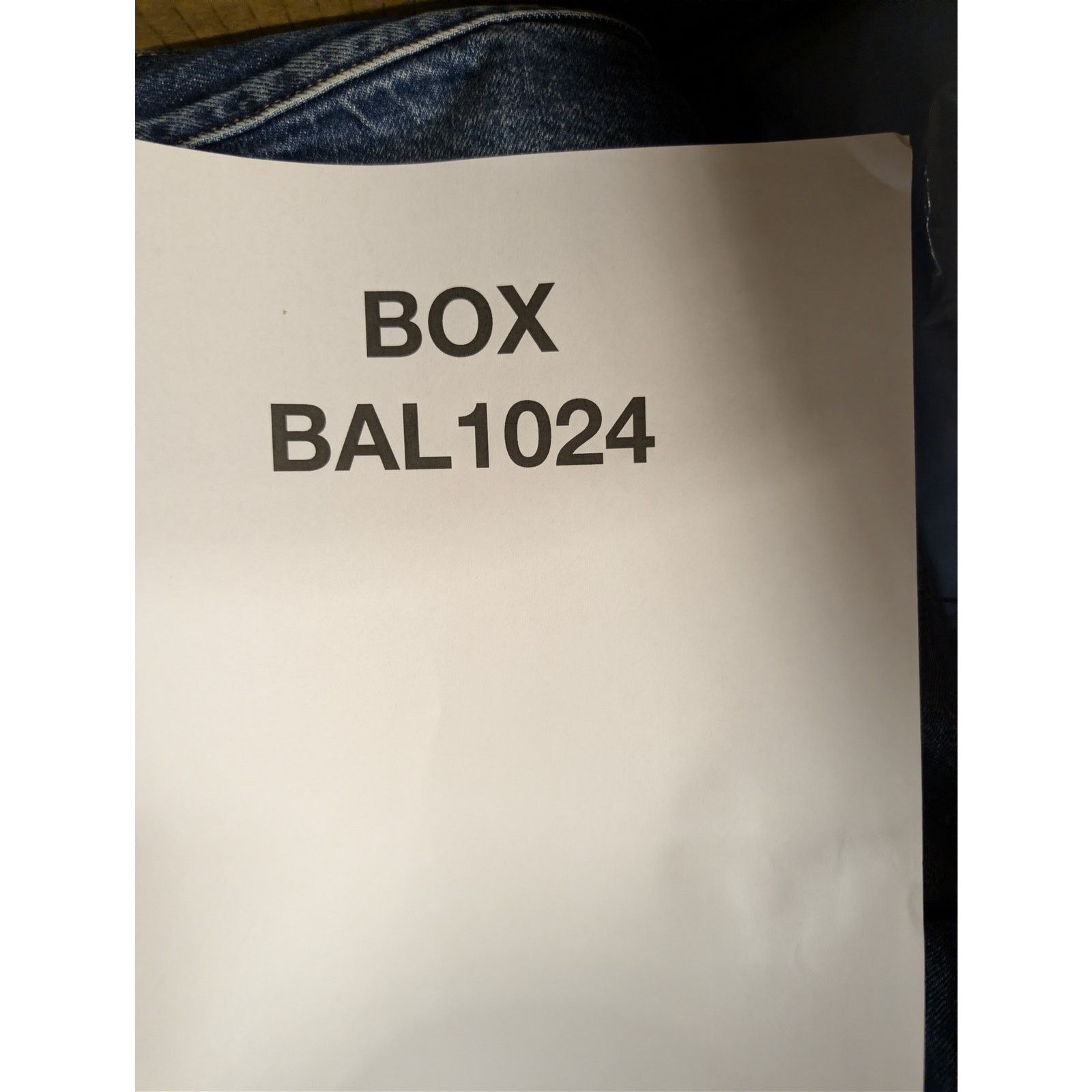 Balenciaga o1rshd1 Organic Vintage Denim Large Pants in Blue Size US 30 / EU 46 - 25 Thumbnail