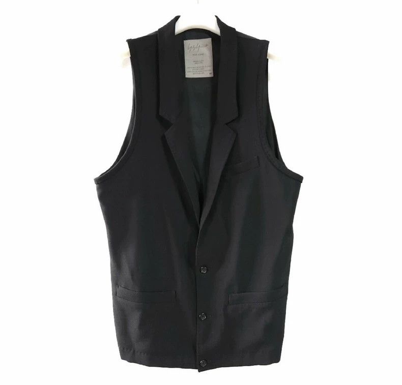 Yohji Yamamoto Yohji Yamamoto 1994 AW Long Wool Vest Size US M / EU 48-50 / 2 - 1 Thumbnail