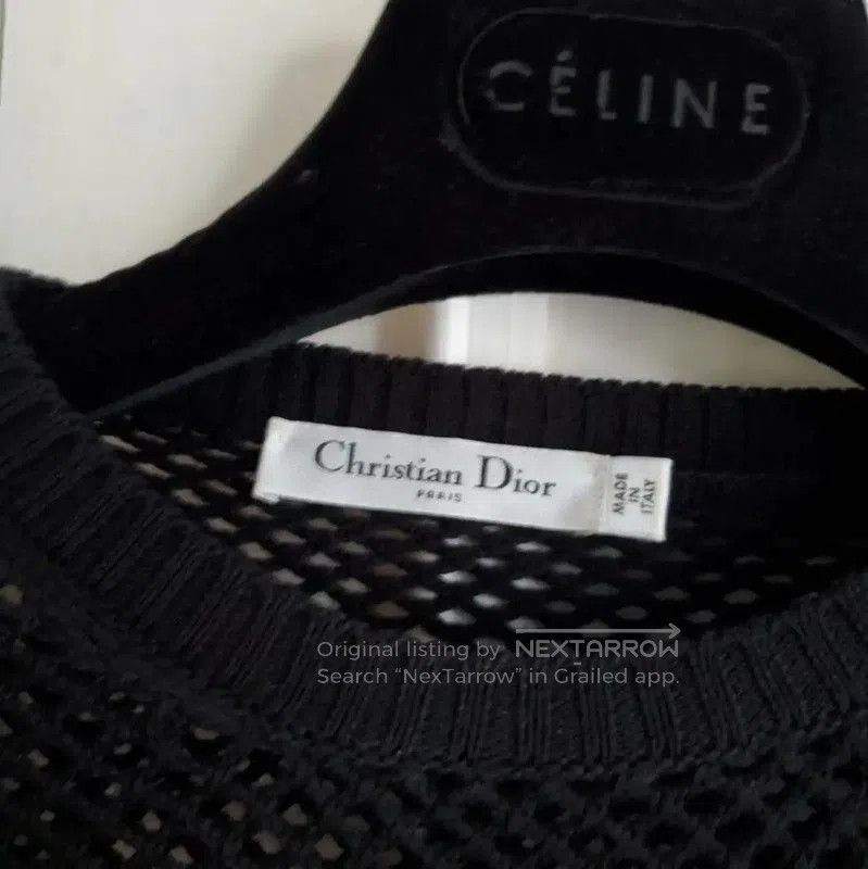 Dior Dior Black Embroidered Long Sleeve Sweater . Size XS / US 0-2 / IT 36-38 - 5 Thumbnail
