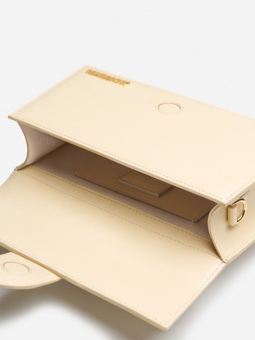 Jacquemus o1la1rc1a0925 Size: OS / Large Bambino Bag in Ivory Size ONE SIZE - 5 Thumbnail
