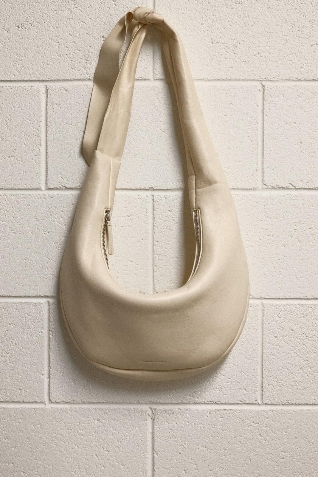 Other Charles & Keith Cream Shoulder Bag with Knot Detail Size ONE SIZE - 1 Thumbnail