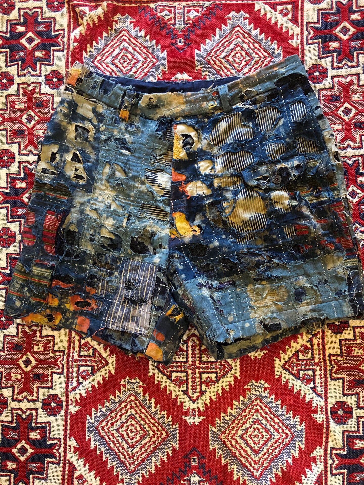 Kapital Kapital Boro Style Shorts Size US 28 / EU 44 - 1 Thumbnail