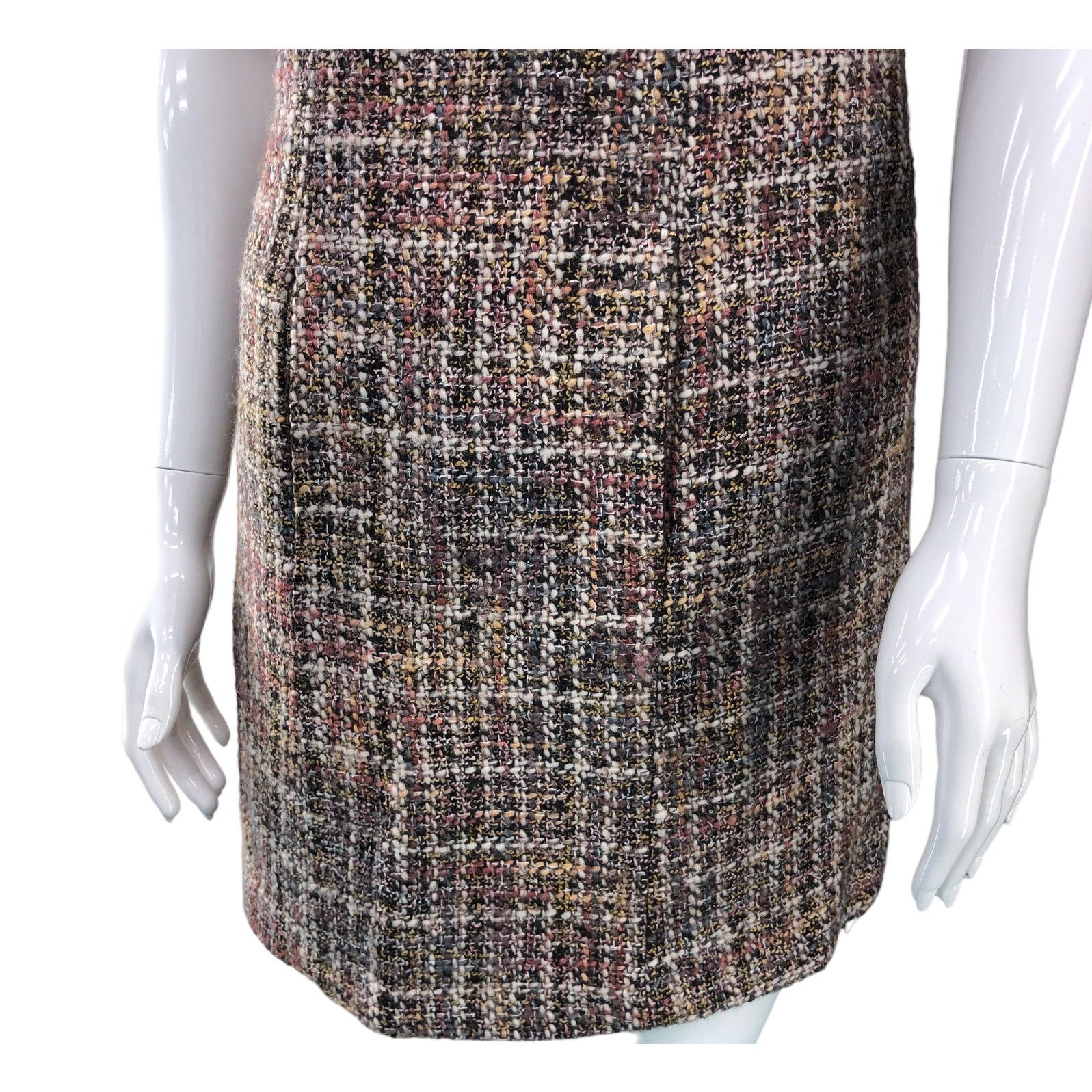 Other Gal Meets Glam Womens Sz 0 Ramona Tweed Shift Pencil Dress Size XS / US 0-2 / IT 36-38 - 4 Thumbnail