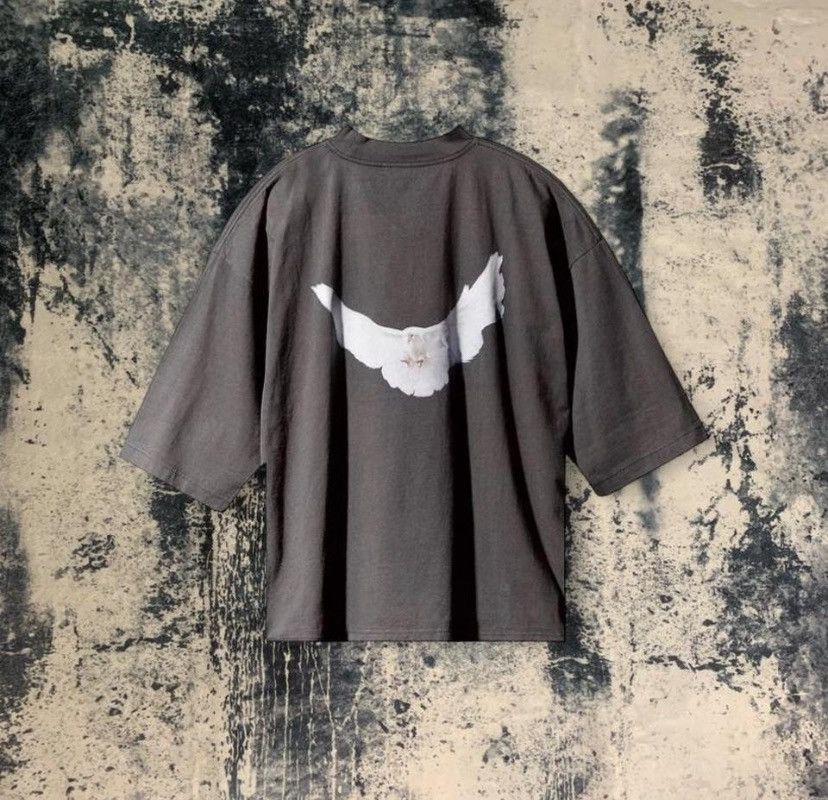 新品SIZE L YZY GAP 53 DOVE 3/4 SLEEVE TEE Yeezy Gap Engineered by Balenciaga Dove 3/4 Sleeve Tee