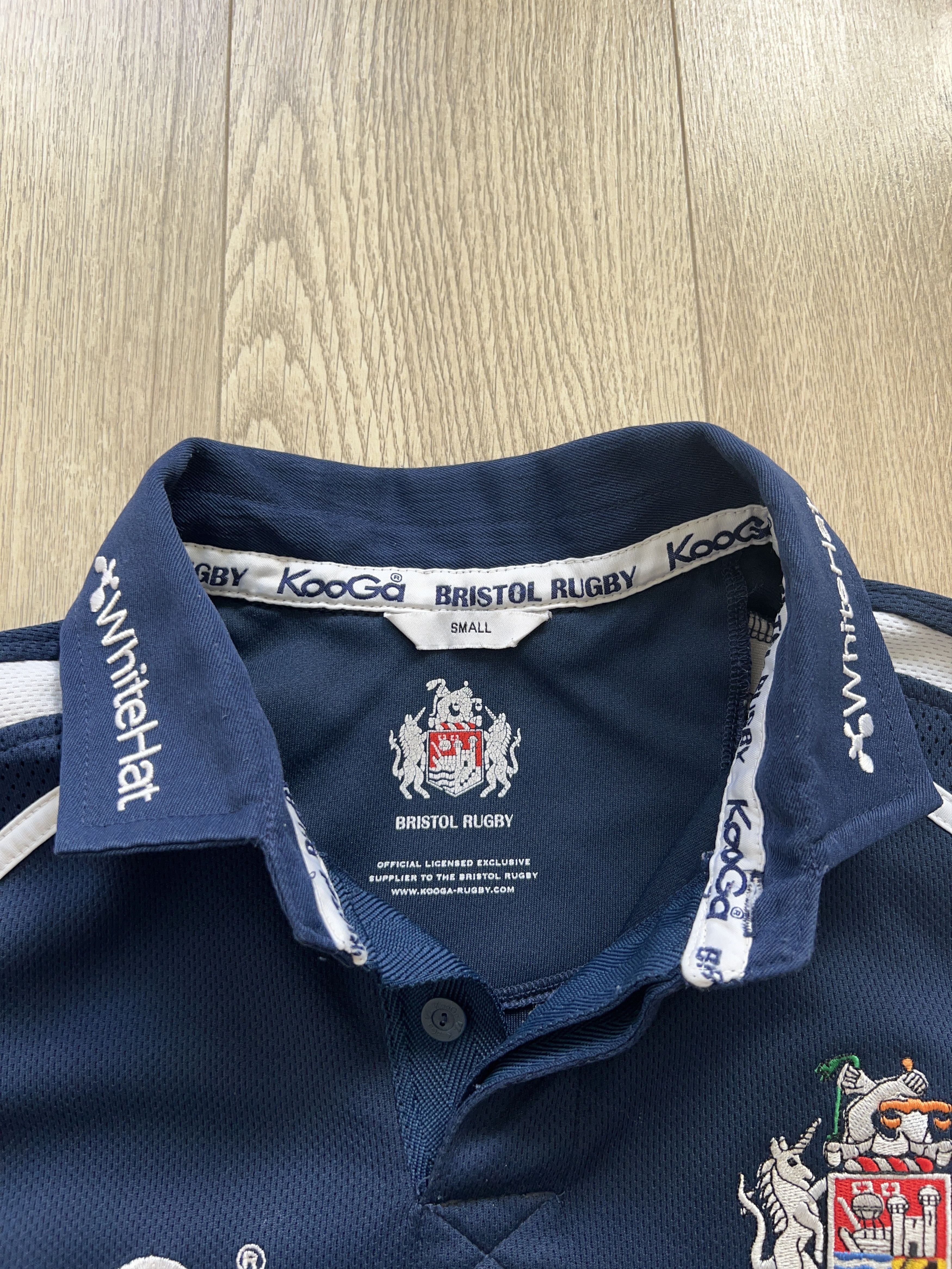 Vintage KooGa Bristol Rugby Union Blue Jersey Shirt Short Sleeve Size US S / EU 44-46 / 1 - 2 Thumbnail