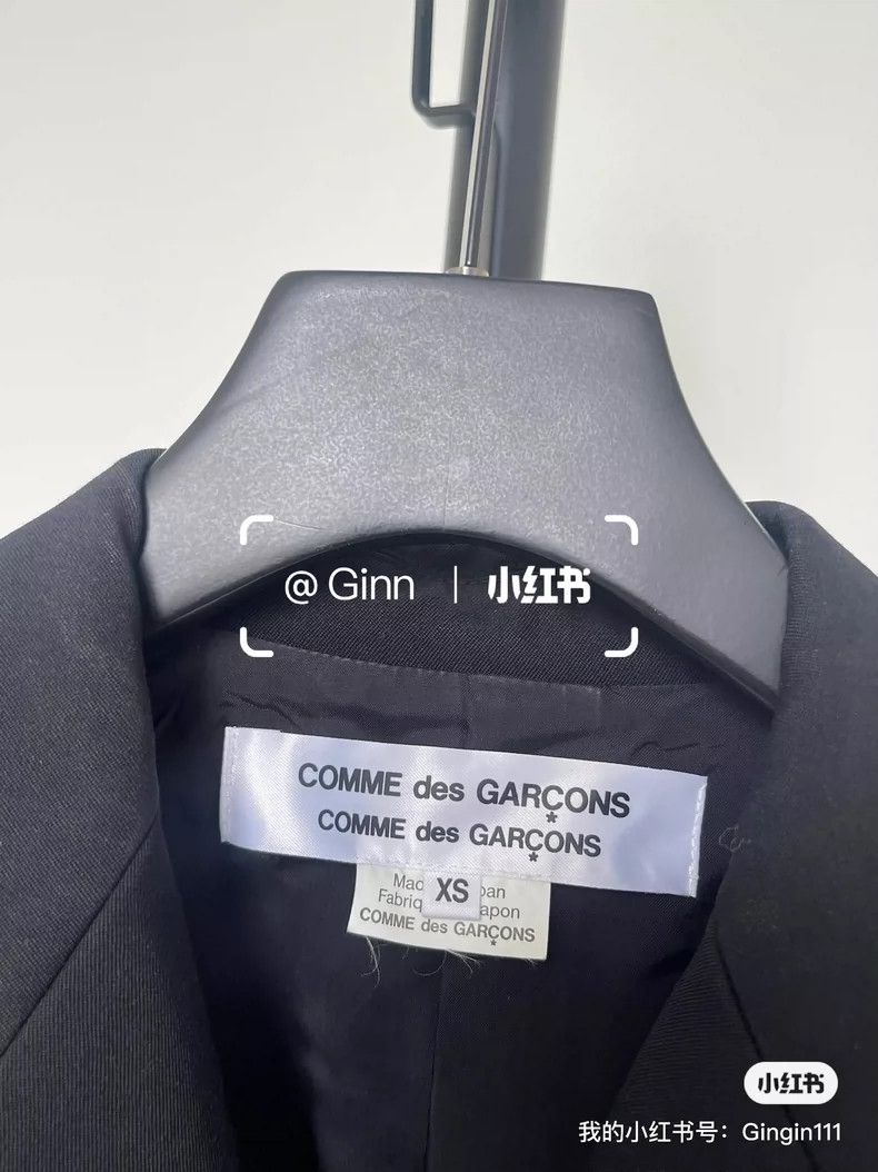 Comme des Garcons Comme Des Garcons Black Rose Hem Suit Size XS / US 0-2 / IT 36-38 - 2 Thumbnail