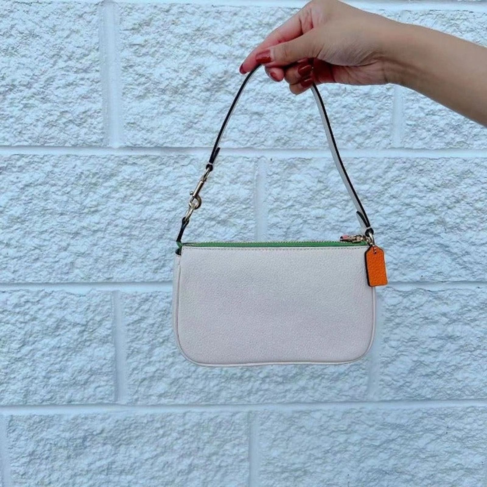 Coach Coach CA438 Nolita 19 With Rainbow Coach In Chalk Multi Size ONE SIZE - 3 Thumbnail