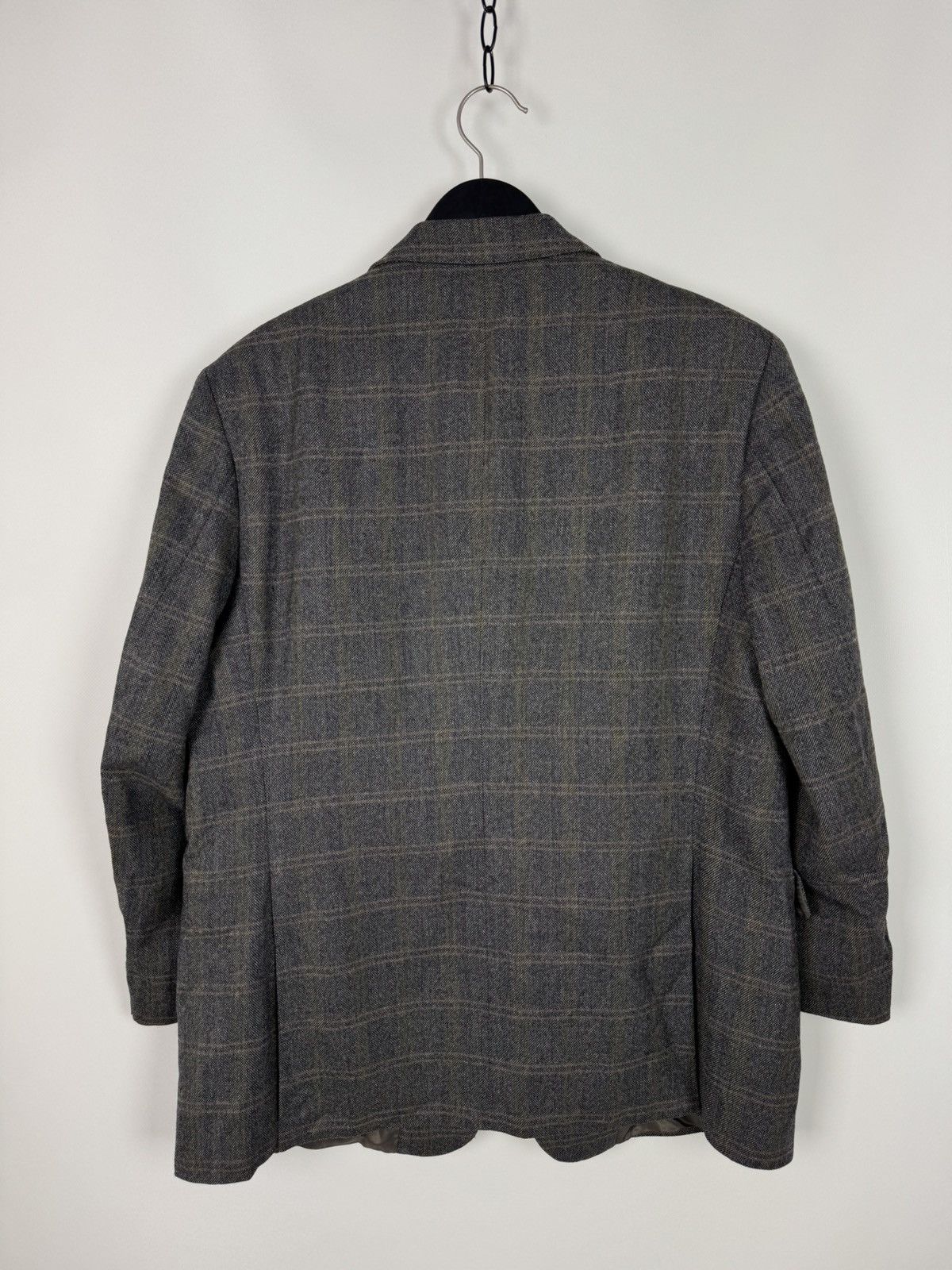 Burberry Burberry London Luzern-S Wool Check Blazer Size 52R - 8 Thumbnail