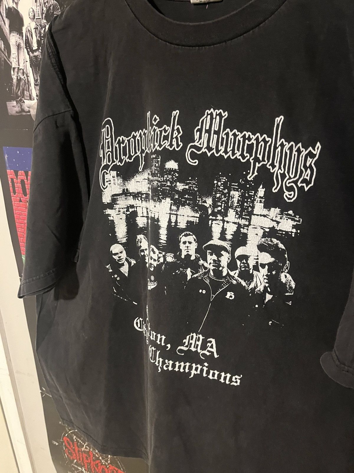 Hanes Vintage Dropkick Murphys Irish Boston champions Band shirt Size US XXL / EU 58 / 5 - 2 Thumbnail