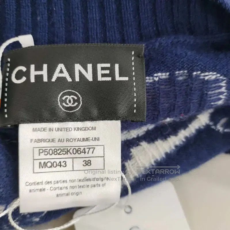 Chanel Chanel Color Block Cashmere Dress . Size M / US 6-8 / IT 42-44 - 3 Thumbnail