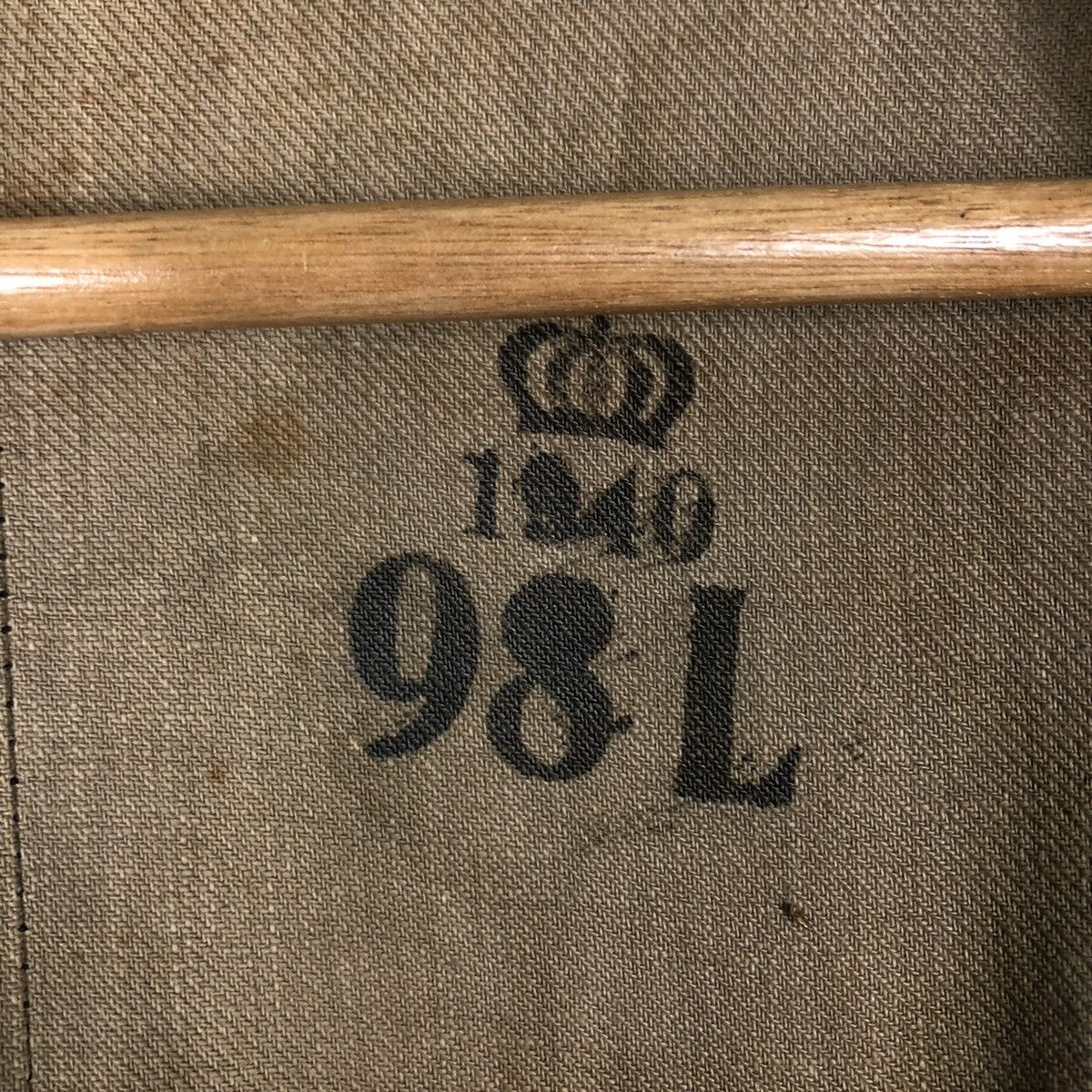 Vintage 🔥TRUE VINTAGE 1940 HEAVY LONG COATS JACKET WORLD WAR II Size US M / EU 48-50 / 2 - 18 Thumbnail