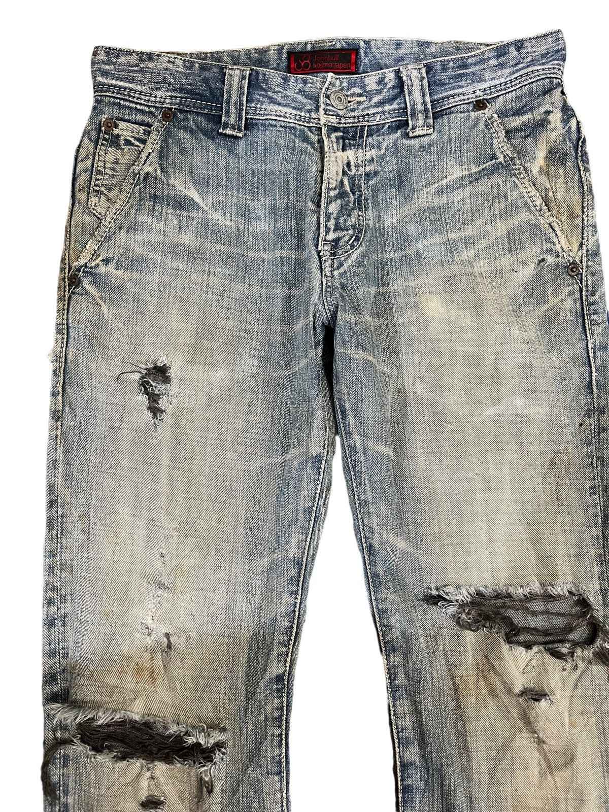 Johnbull Johnbull Kojima Japan Distressed Denim Size US 31 - 2 Thumbnail