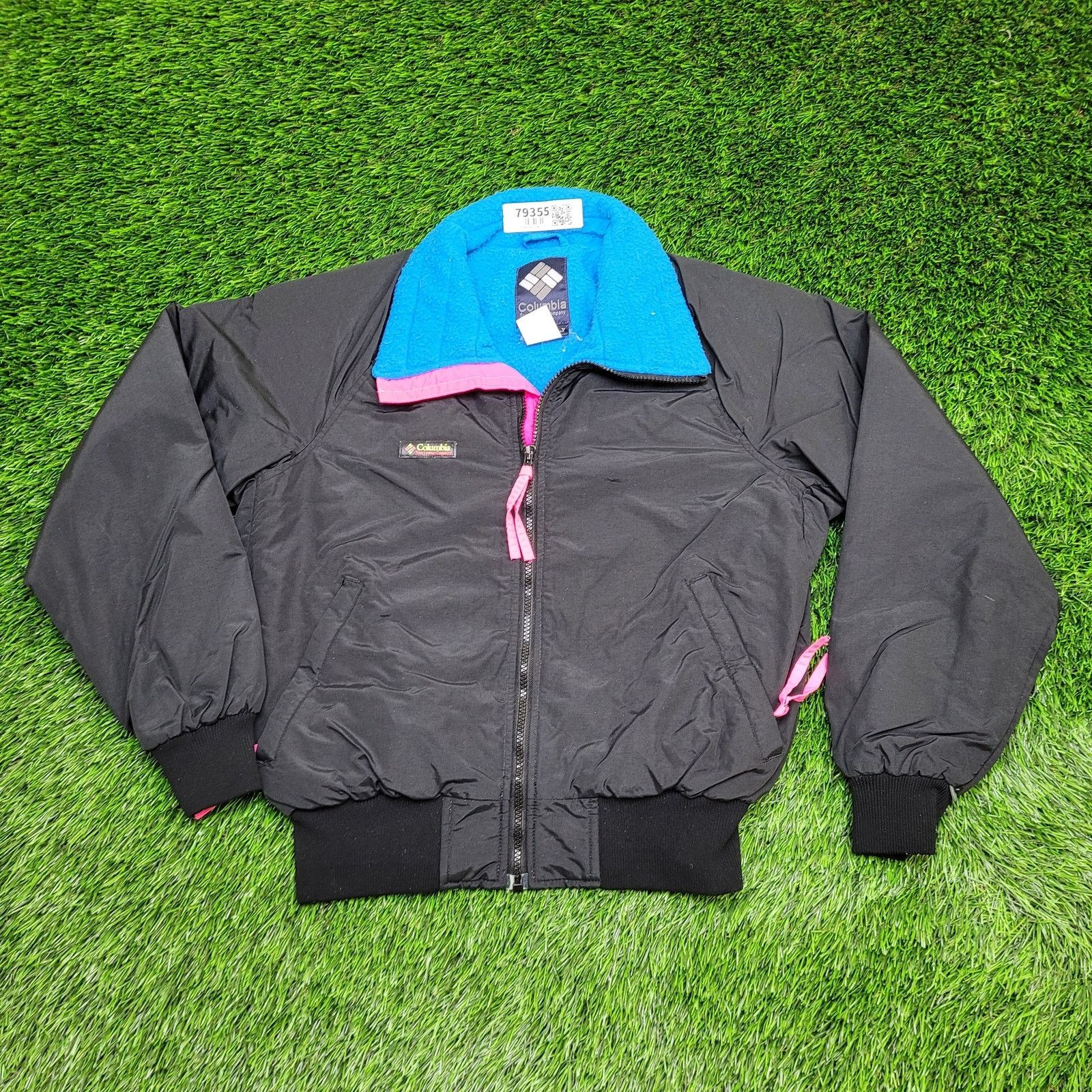 Columbia VTG Columbia Radial Sleeve Bomber Jacket Womens Medium Size M / US 6-8 / IT 42-44 - 1 Thumbnail