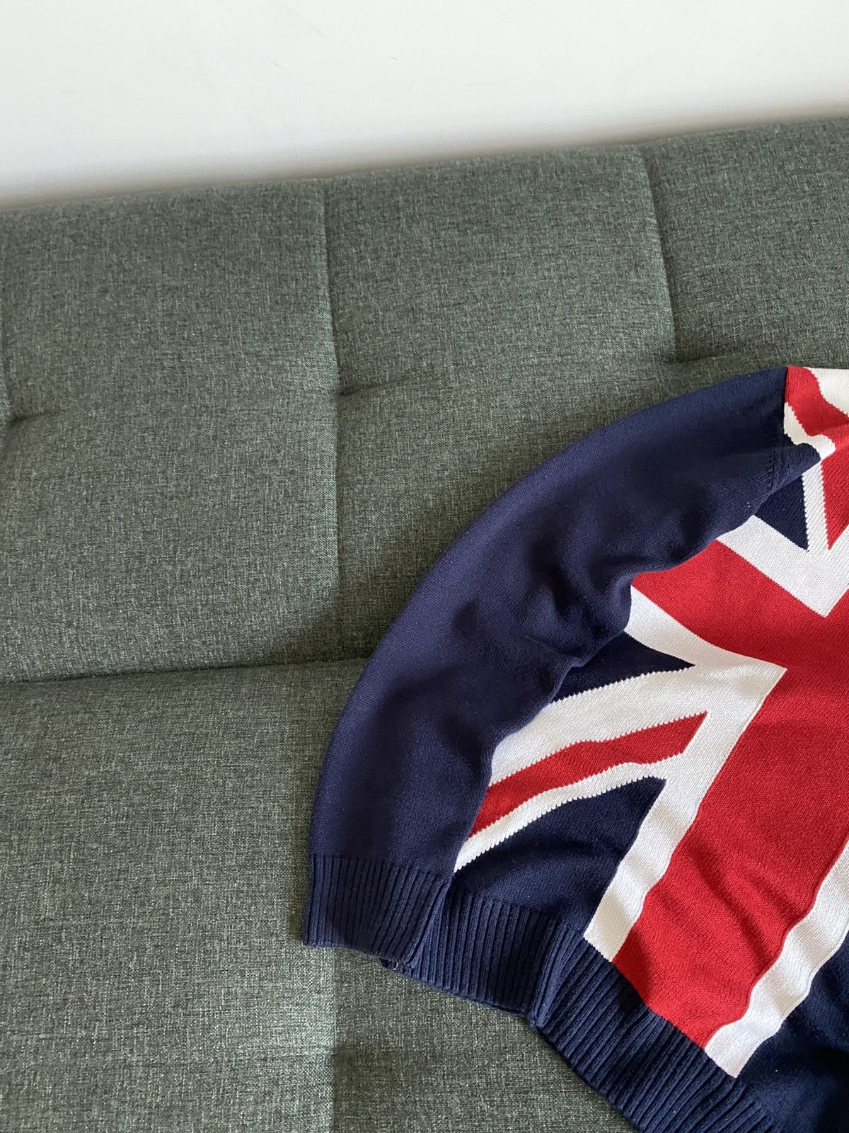 Hysteric Glamour Vintage UK Flag Sweater Big Logo United Kingdom Japanese Y2K Size US L / EU 52-54 / 3 - 3 Thumbnail