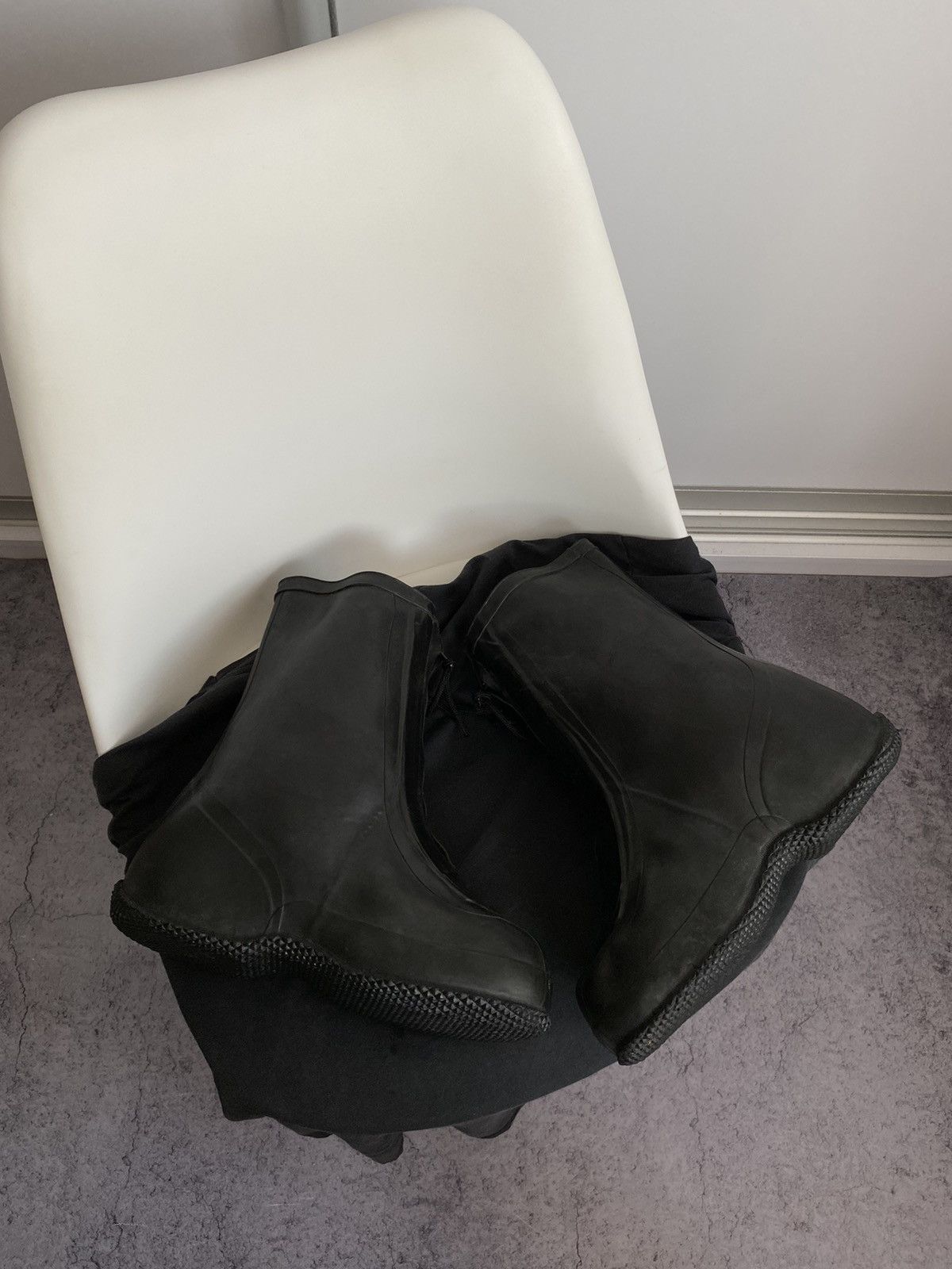 Other Avant Garde Vintage 80s Military Waterproof Boots Size US 12 / EU 45 - 10 Thumbnail