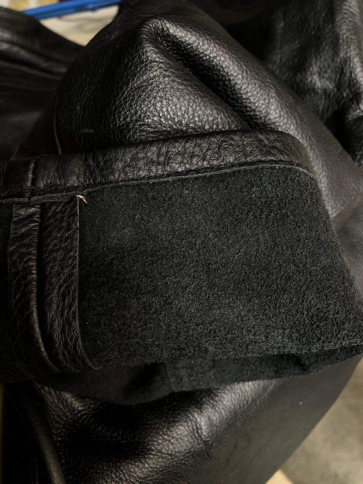 Japanese Brand × Leather VINTAGE SOFT LEATHER PARACHUTE BIKER PANTS VOLCONA Size US 32 / EU 48 - 7 Thumbnail