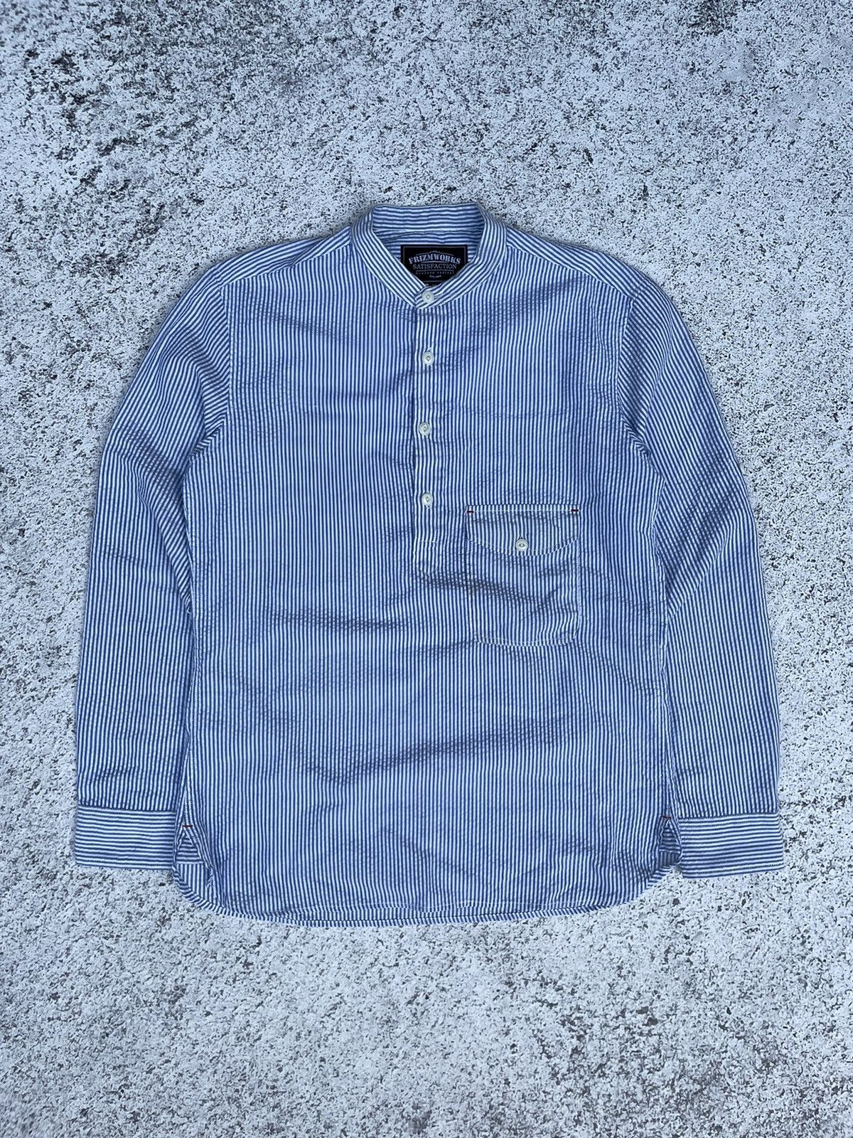 Vintage USN Half Button Up Shirt Style Size US M / EU 48-50 / 2 - 1 Thumbnail