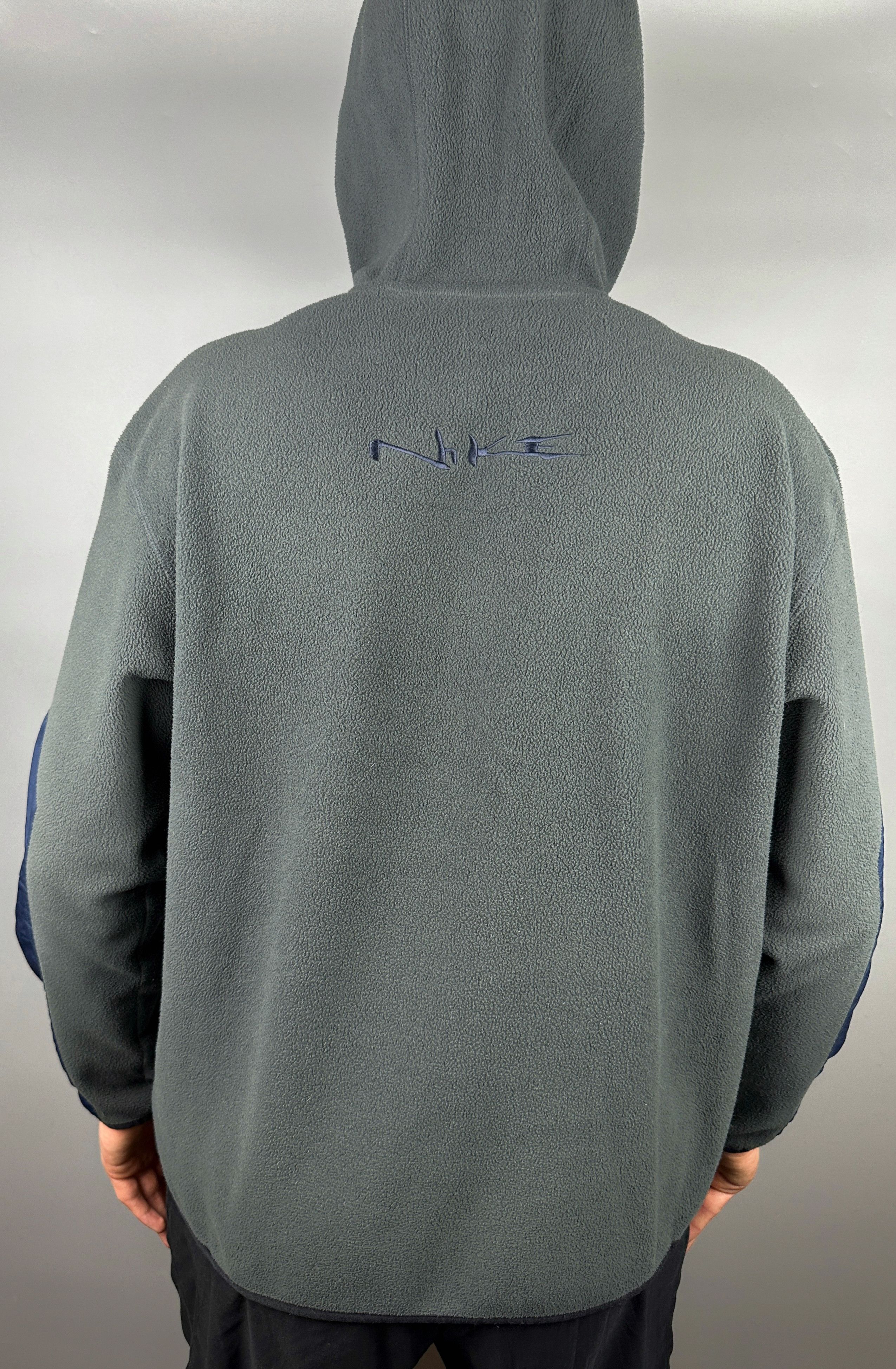 Nike 90s Vintage Nike Fleece Ninja 1/4 Zip Logo Hoodie Polar ACG Size US M / EU 48-50 / 2 - 6 Thumbnail