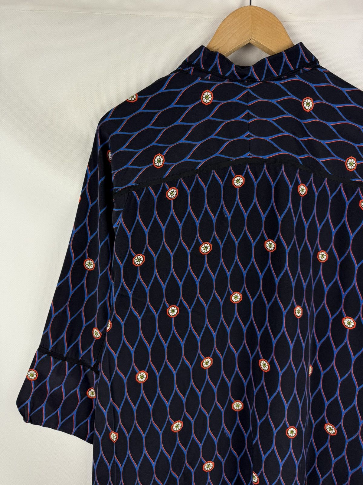 Kenzo Kenzo H&M Ladies Patterned Lagenlook Silk Tunic Blouse Dress Size L / US 10 / IT 46 - 19 Thumbnail