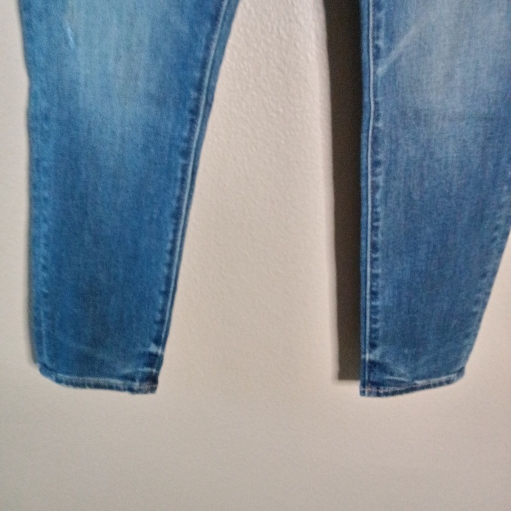 Express Express Mid Rise Skinny Jeans Medium Wash Stretch 4 S NWT Size 27" / US 4 / IT 40 - 7 Thumbnail