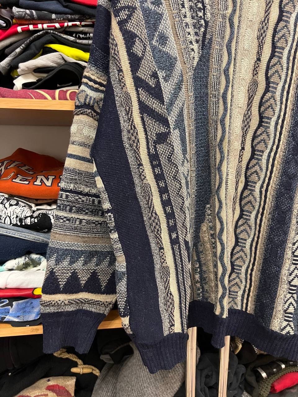 Vintage Monte Carlo Vintage Coogi Style Crew Neck Sweater Size US L / EU 52-54 / 3 - 5 Thumbnail