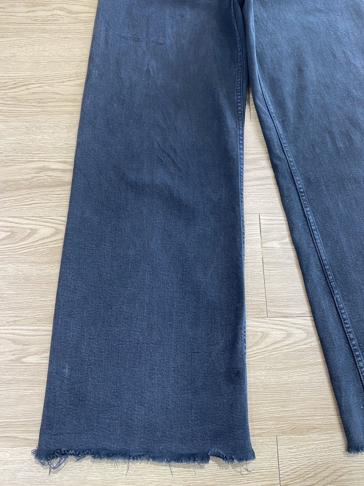 Zara ZARA Baggy Style Hairy Leg Denim Size US 26 / EU 42 - 7 Thumbnail
