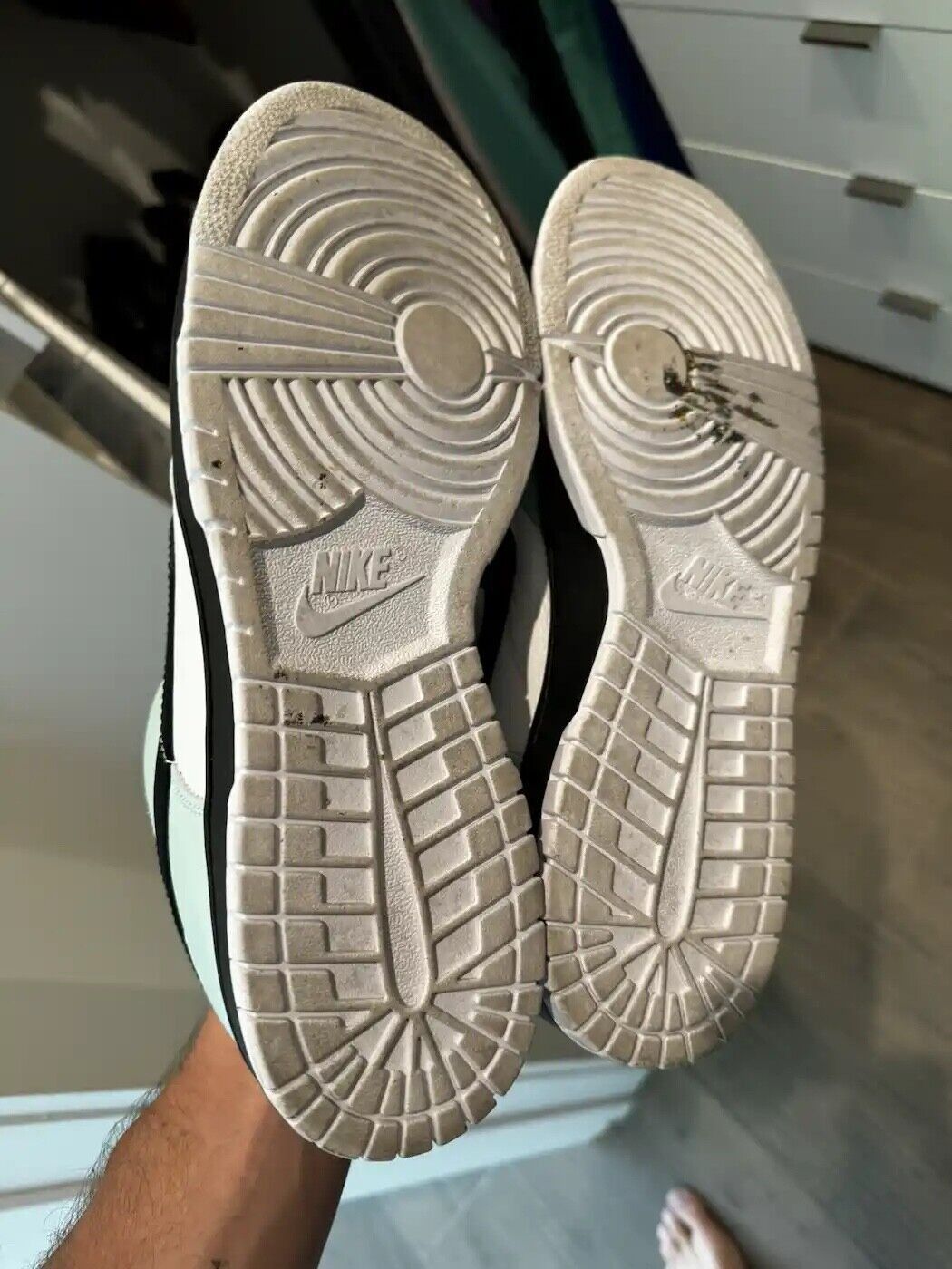Nike Nike Tiffany Blue Nike ID Dunk Low Sneakers 1/1 Size US 12 / EU 45 - 6 Thumbnail
