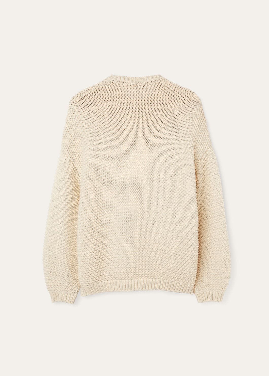 Loro Piana o1w1db10125 FAO0537 Hida Crewneck Sweater in Cream Size US M / EU 48-50 / 2 - 6 Thumbnail