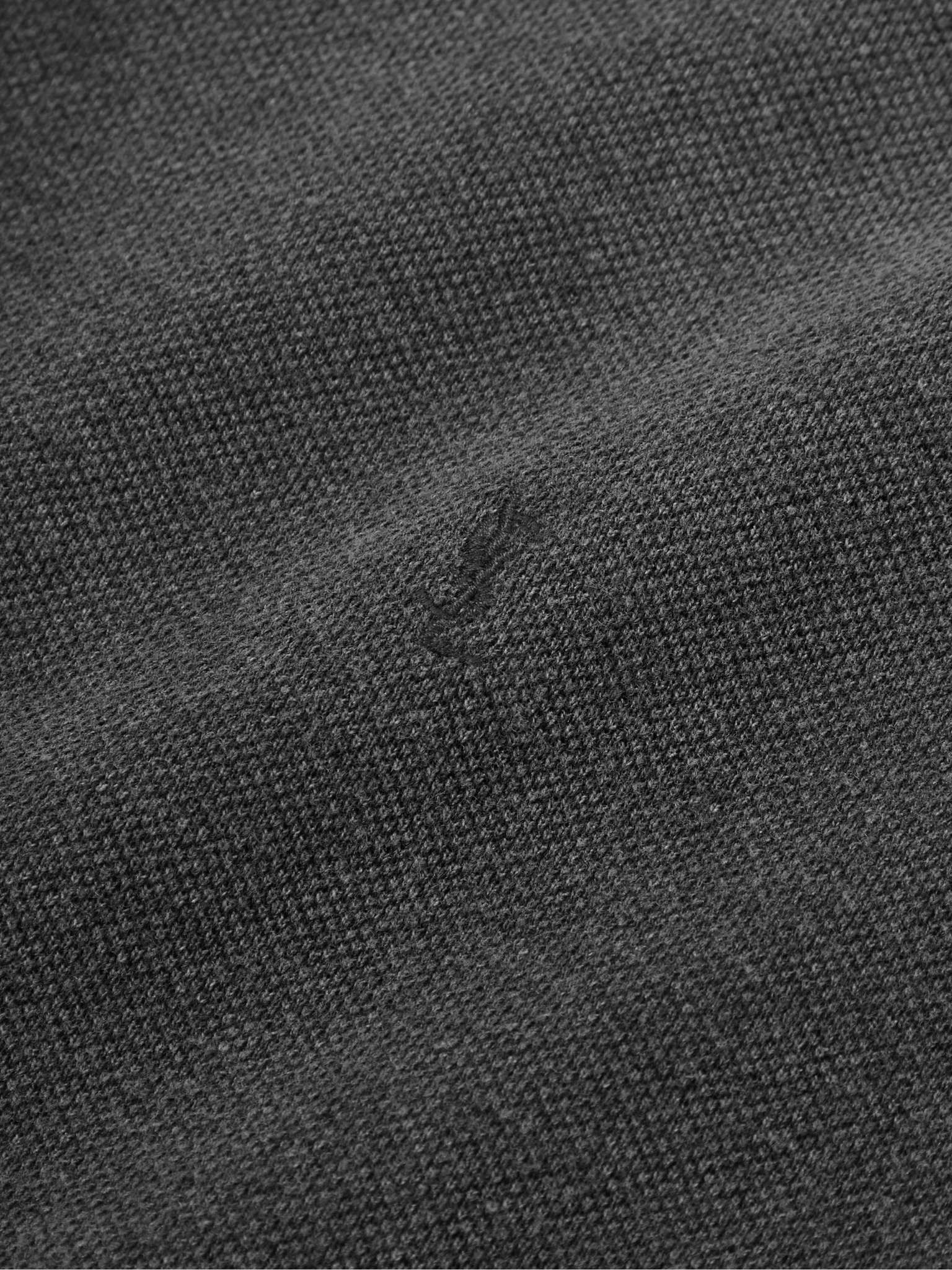 Saint Laurent Paris o1tp1o0525 Polo T-Shirt in Grey Size US L / EU 52-54 / 3 - 5 Thumbnail