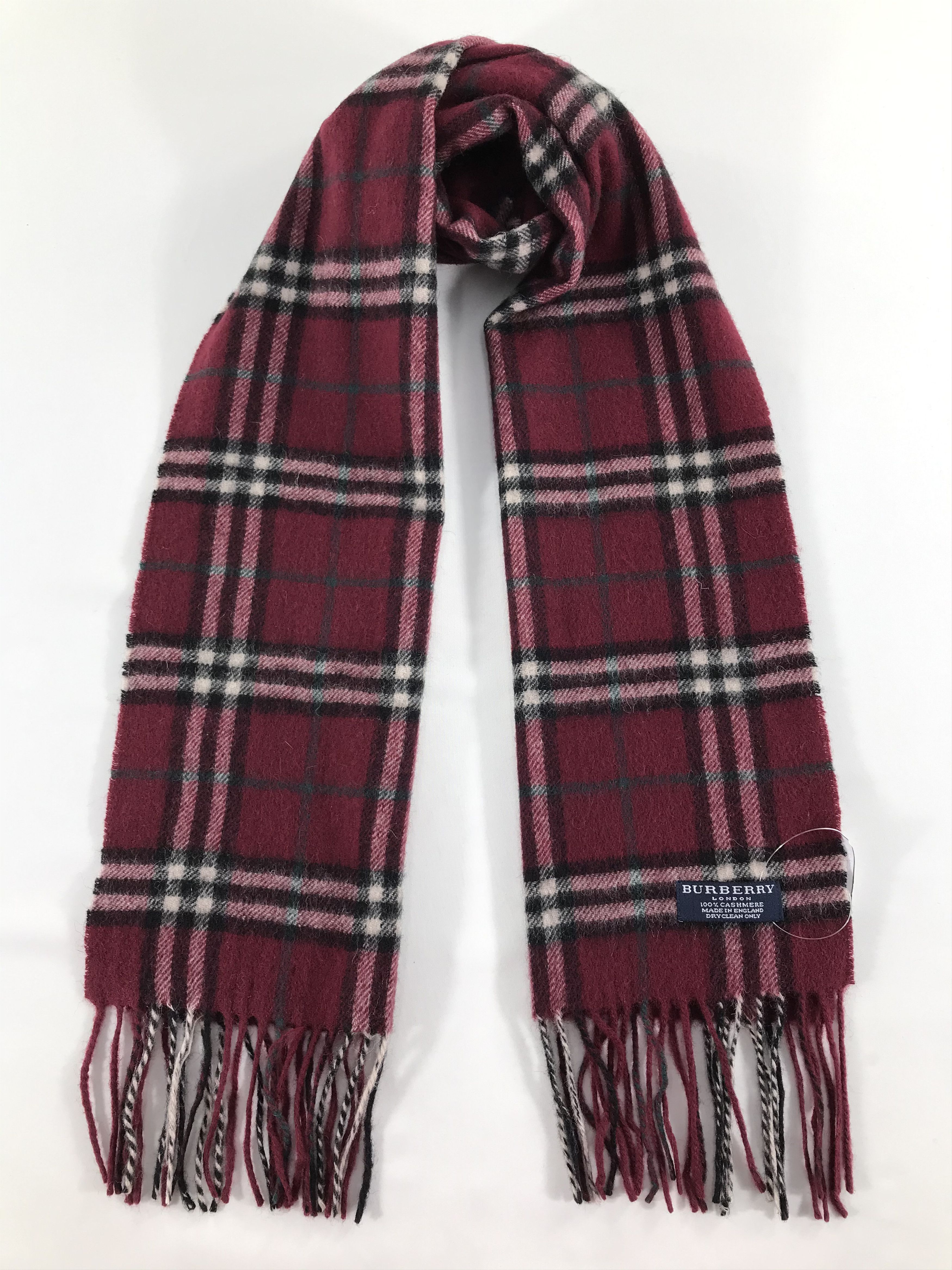 Burberry Vintage Burberry Scarf/Muffler/Neckwear MF1398 Size ONE SIZE - 1 Thumbnail