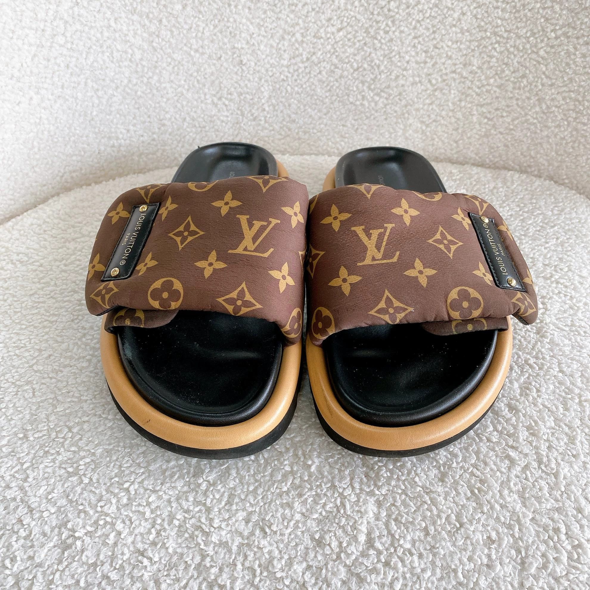 Louis Vuitton Louis Vuitton Monogram Slippers EU 37 Size US 6.5 / IT 36.5 - 1 Thumbnail