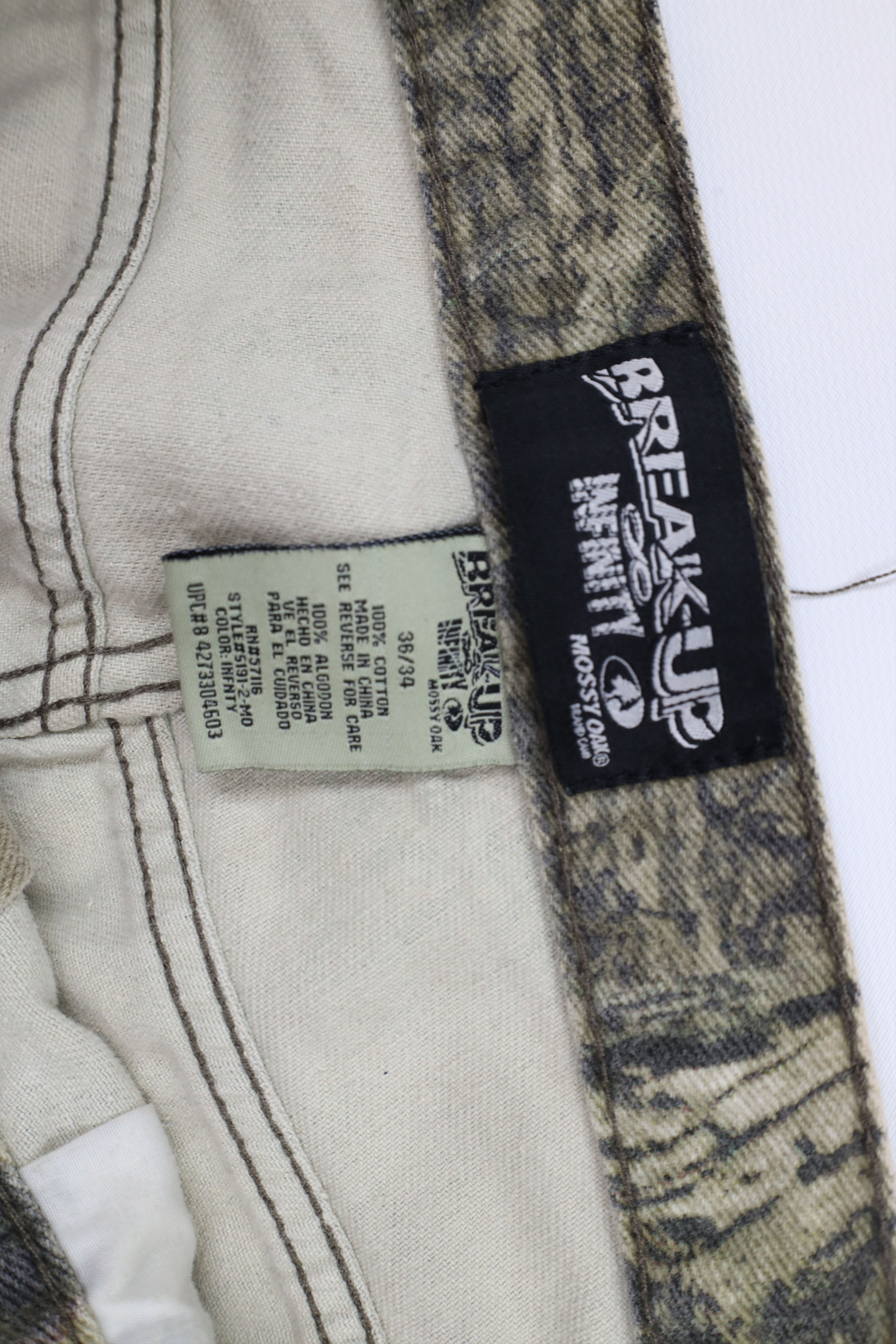 Mossy Oaks × Vintage Vintage Mossy Oak Camouflage Leg Double Knee Denim Jeans Size US 36 / EU 52 - 6 Thumbnail