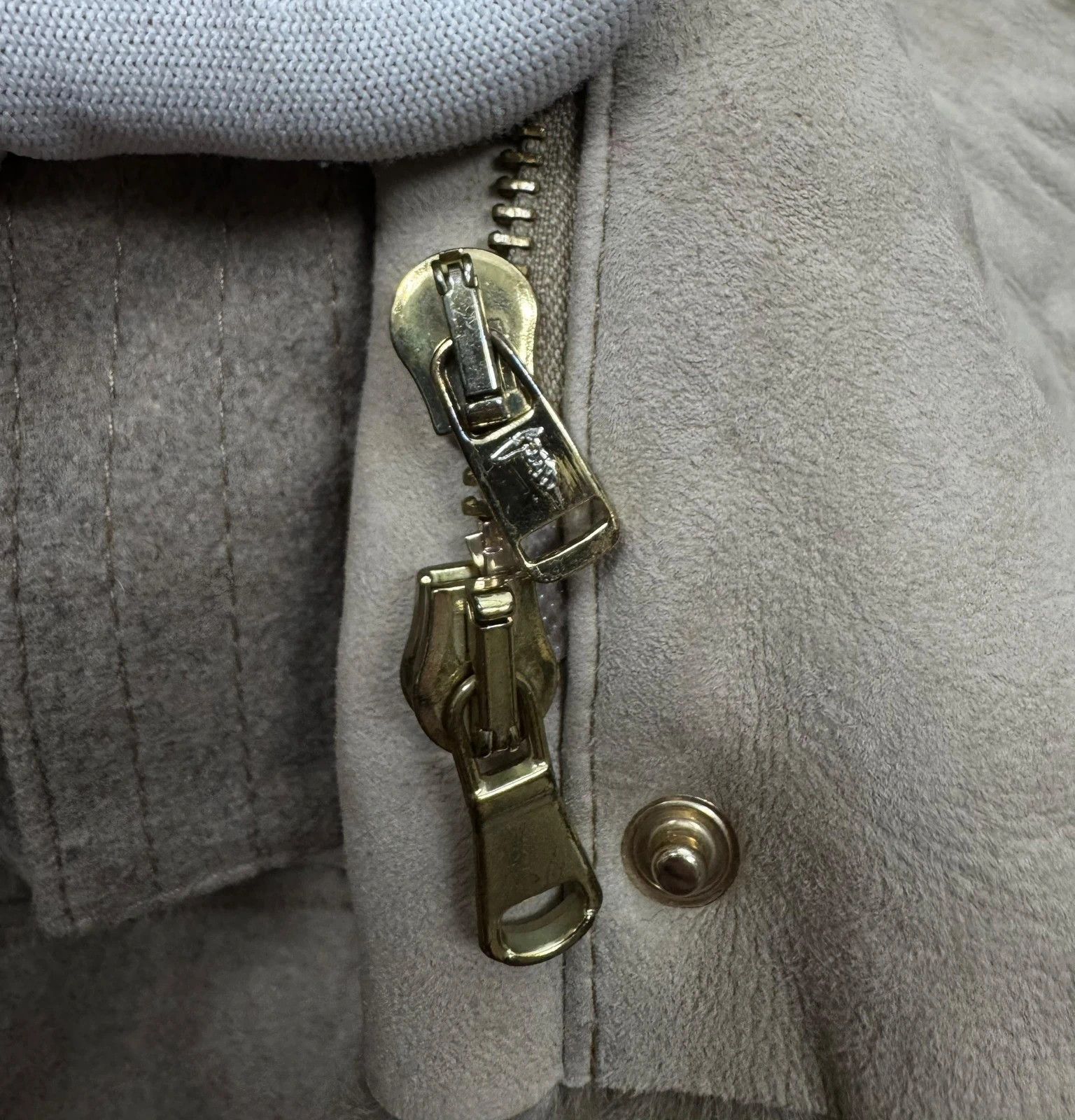 Trussardi Trussardi Genuine Leather Wool Jacket Shearling size 46 Size L / US 10 / IT 46 - 17 Thumbnail