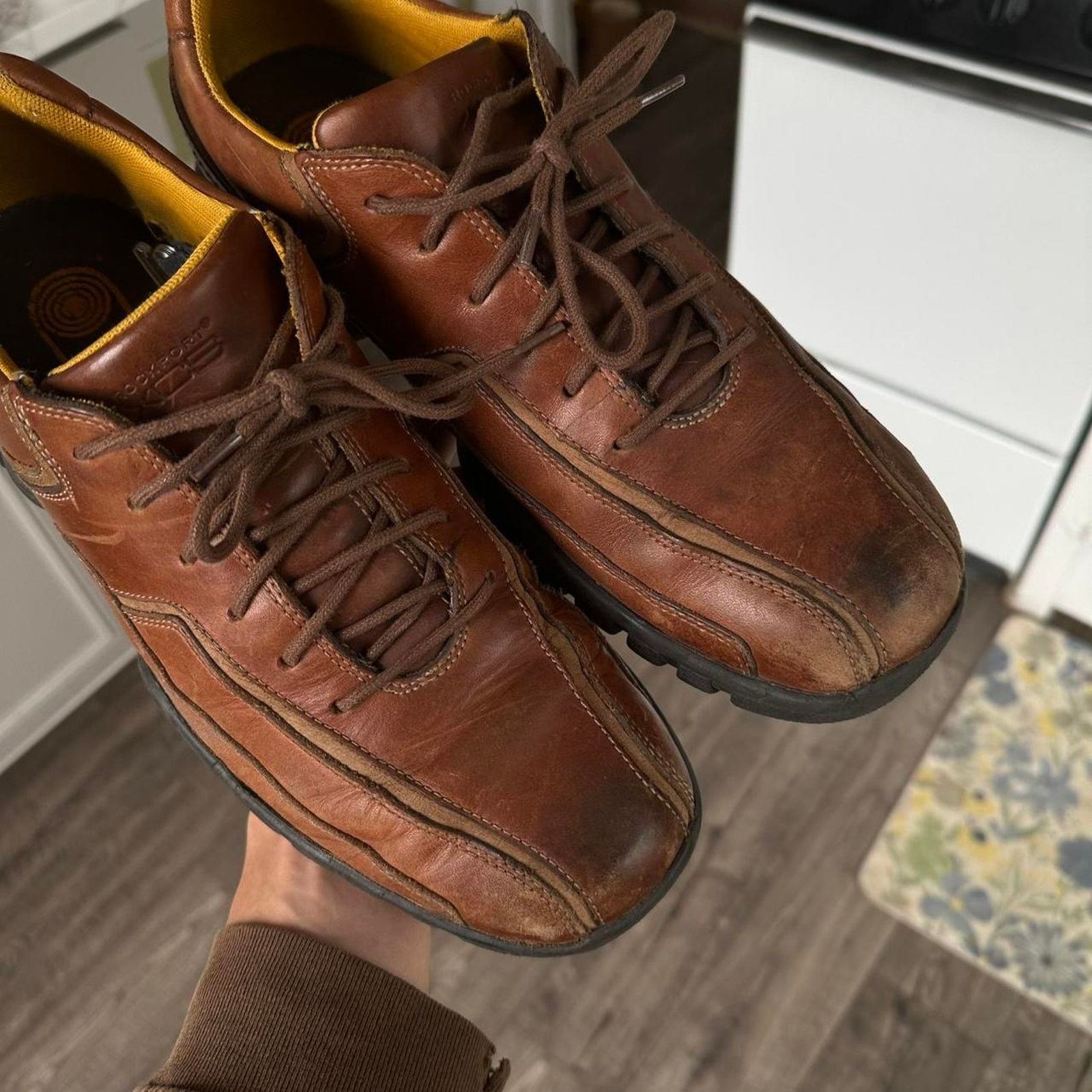 Vintage Epic Vintage 2000s Y2K Brown Lug Sole Sneaker Shoe Size US 10.5 / EU 43-44 - 3 Thumbnail